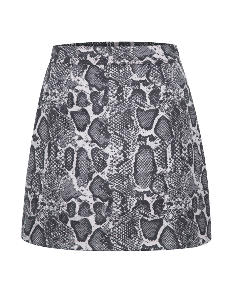 Leopard Print Sexy Hip Skirt