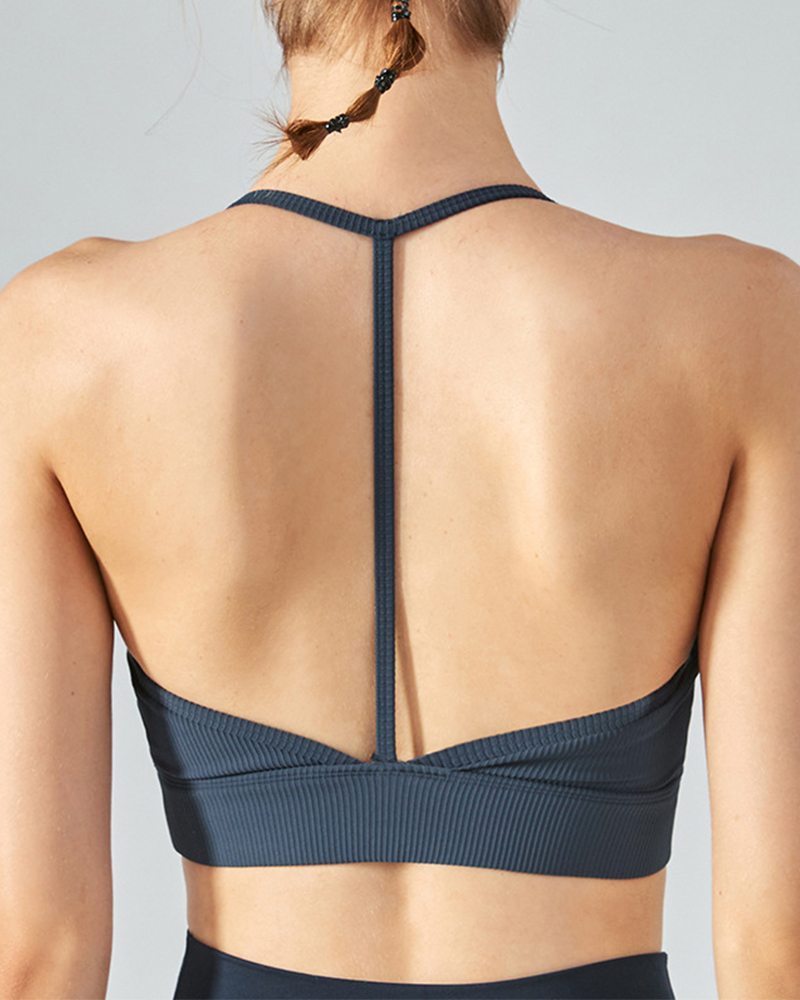 Halter Neck Yoga Vest