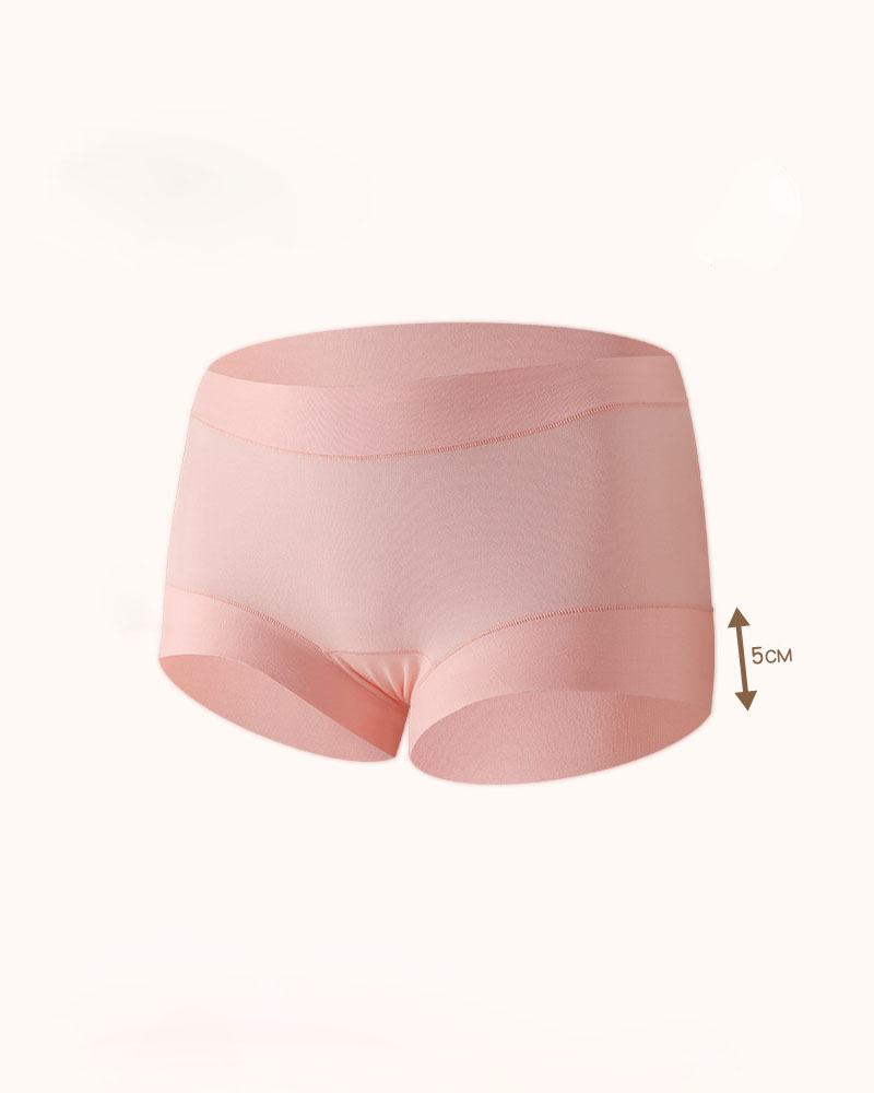 Long-Staple Cotton Antibacterial Mid-Rise Panties