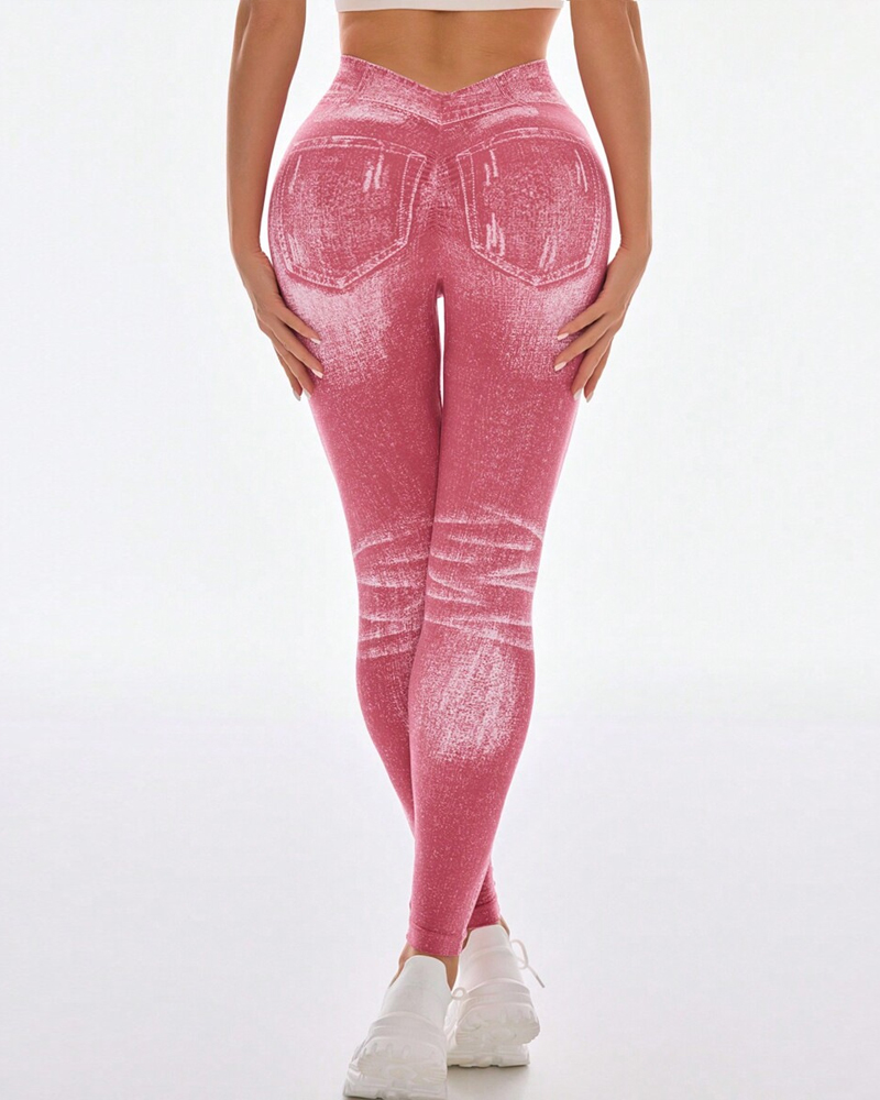 High Elastic Quick-Drying Hip-Hugging Yoga Pants