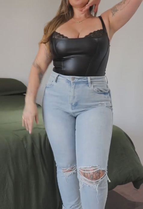 Shapewear Faux Leather Lace Balconette Sculpting Bodysuit