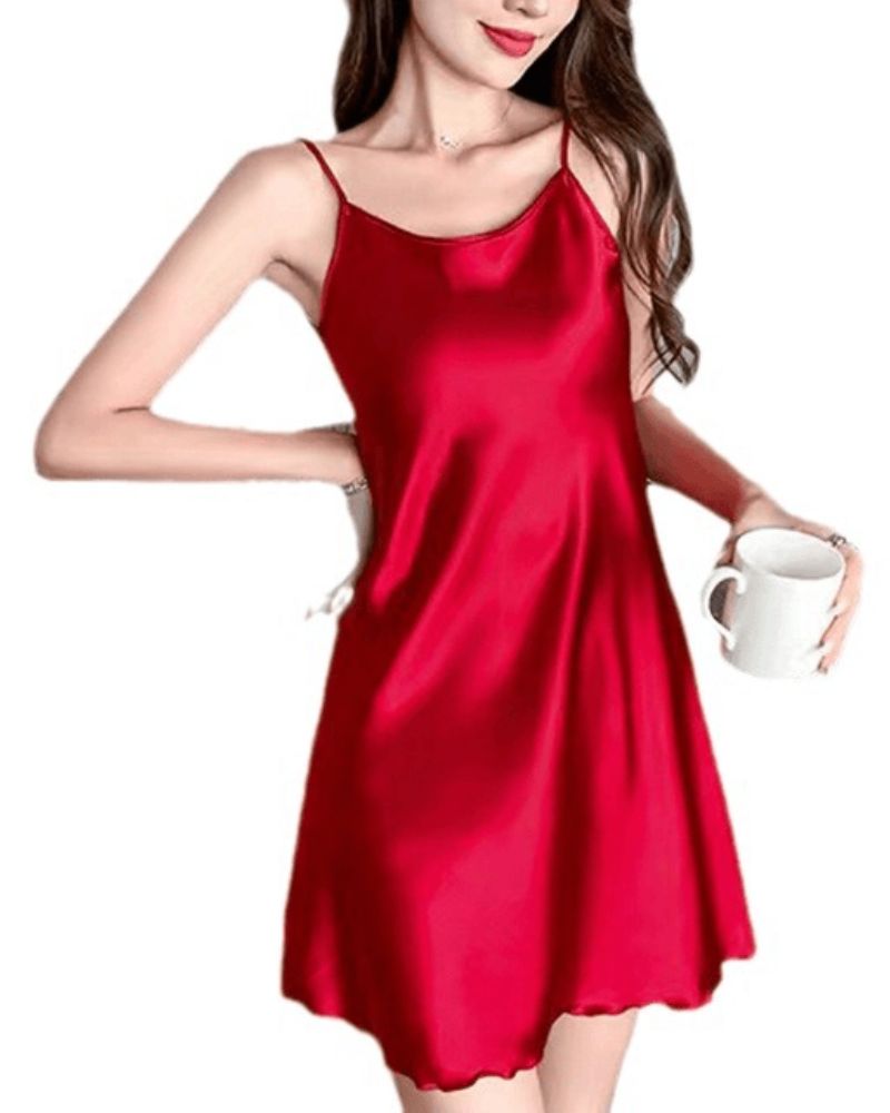 Thin Ice Silk Nightgown Camisole