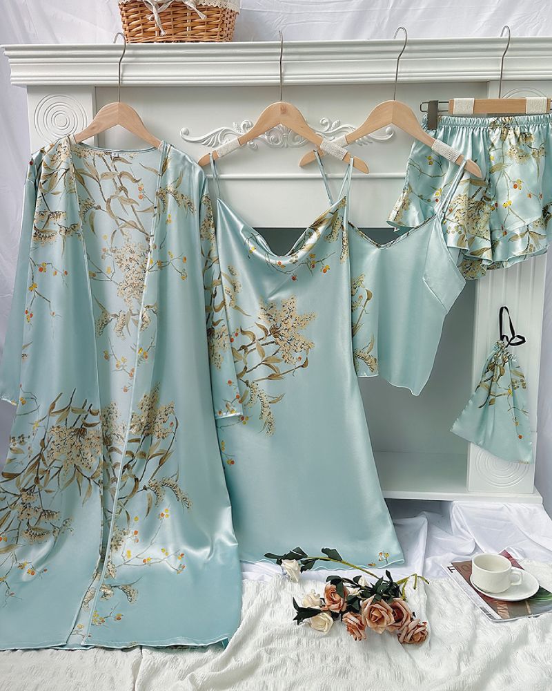 Simple Five Piece Home Wear Set