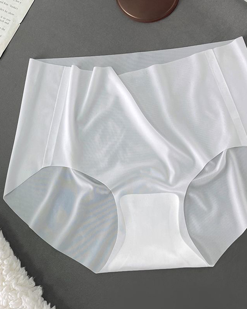 Seamless Ice Silk Mask Panties