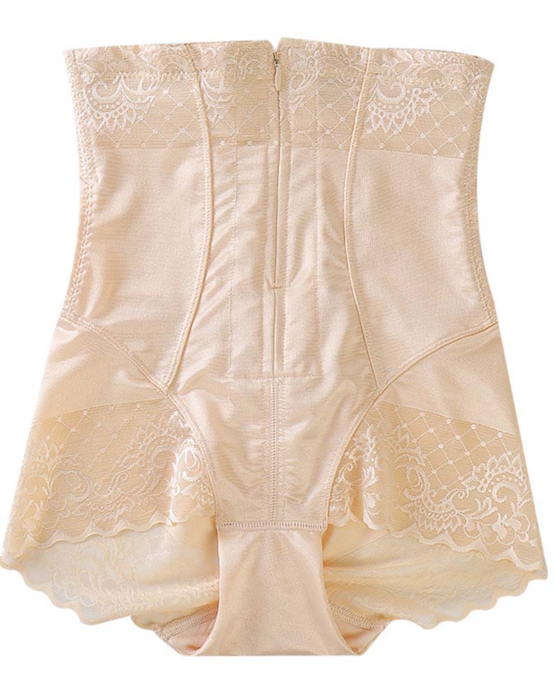 High-Waisted, Hip-Lifting Zipper Pants