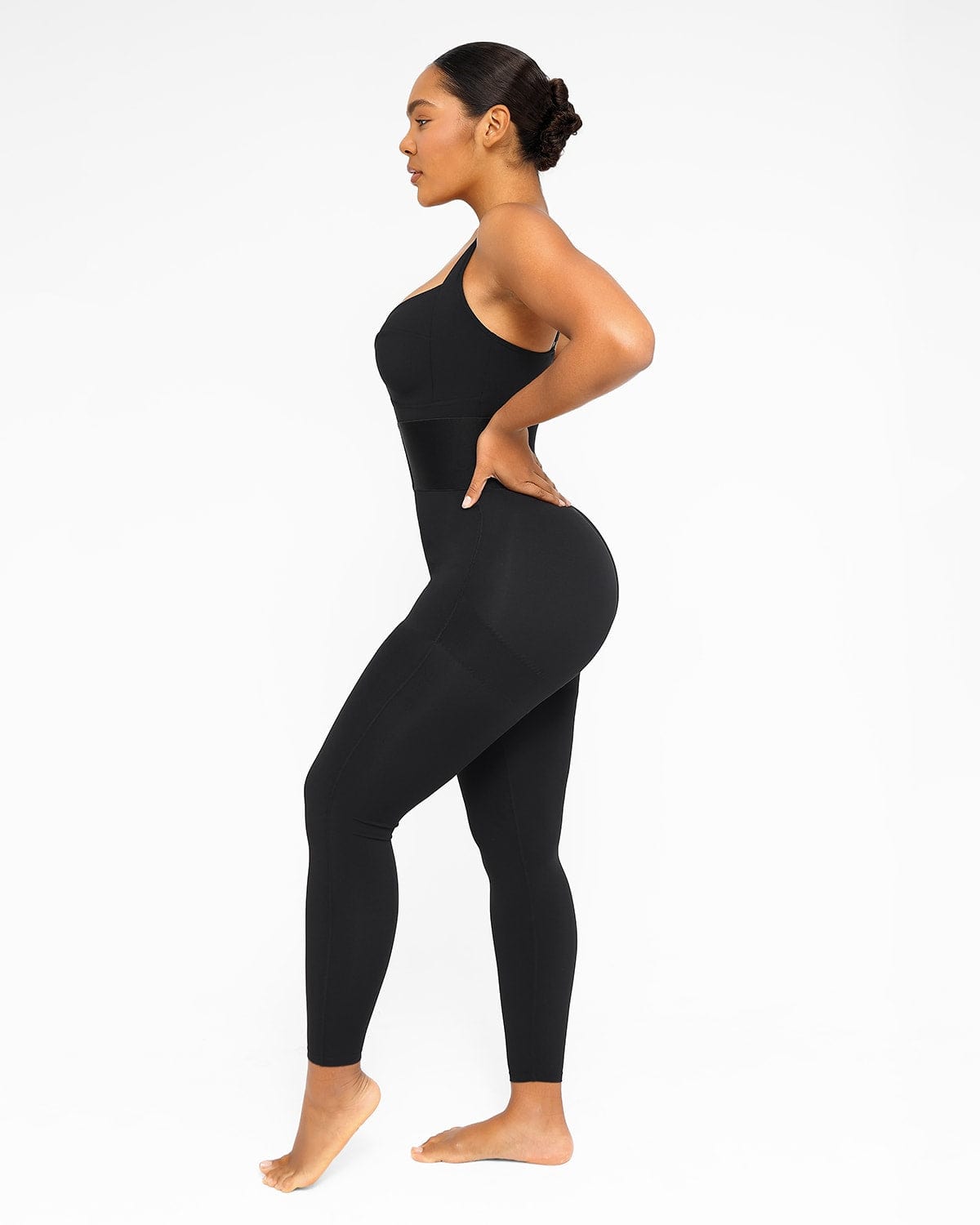 Waistband Shaping Jumpsuit