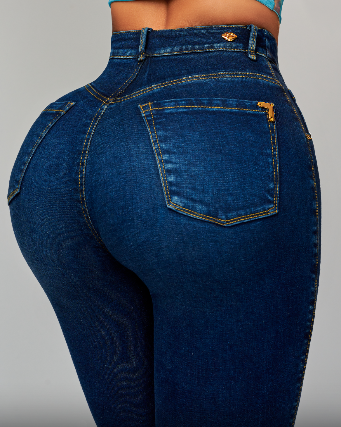 Push Up Jeans Glamour Glow