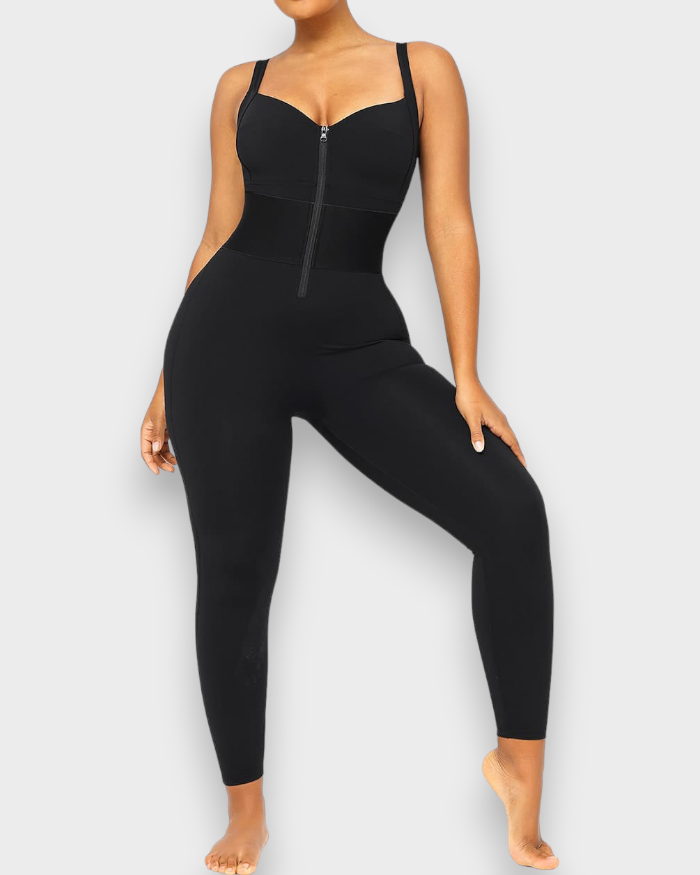 Waistband Shaping Jumpsuit