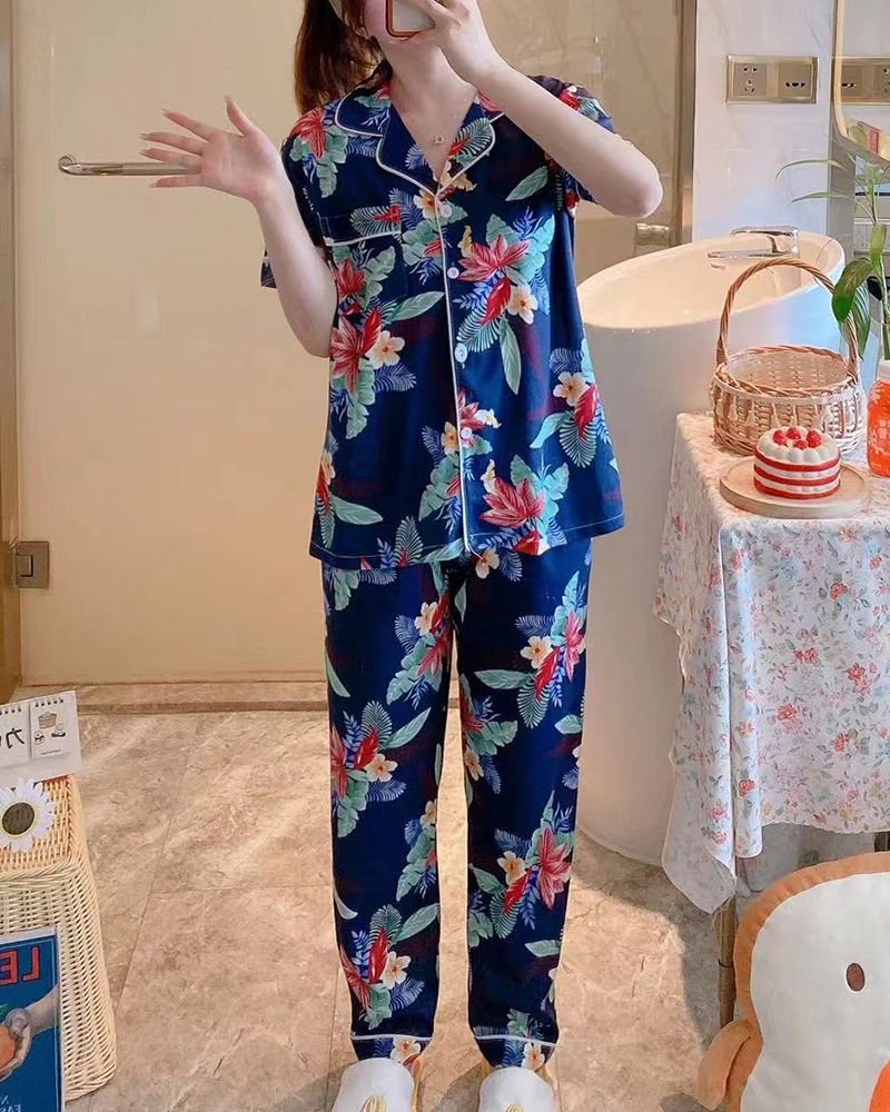 Graffiti Pajamas Long 2 pce Set